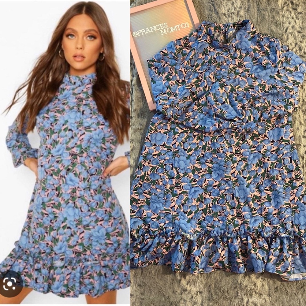NWT Adorable Boohoo flowy dress!!
